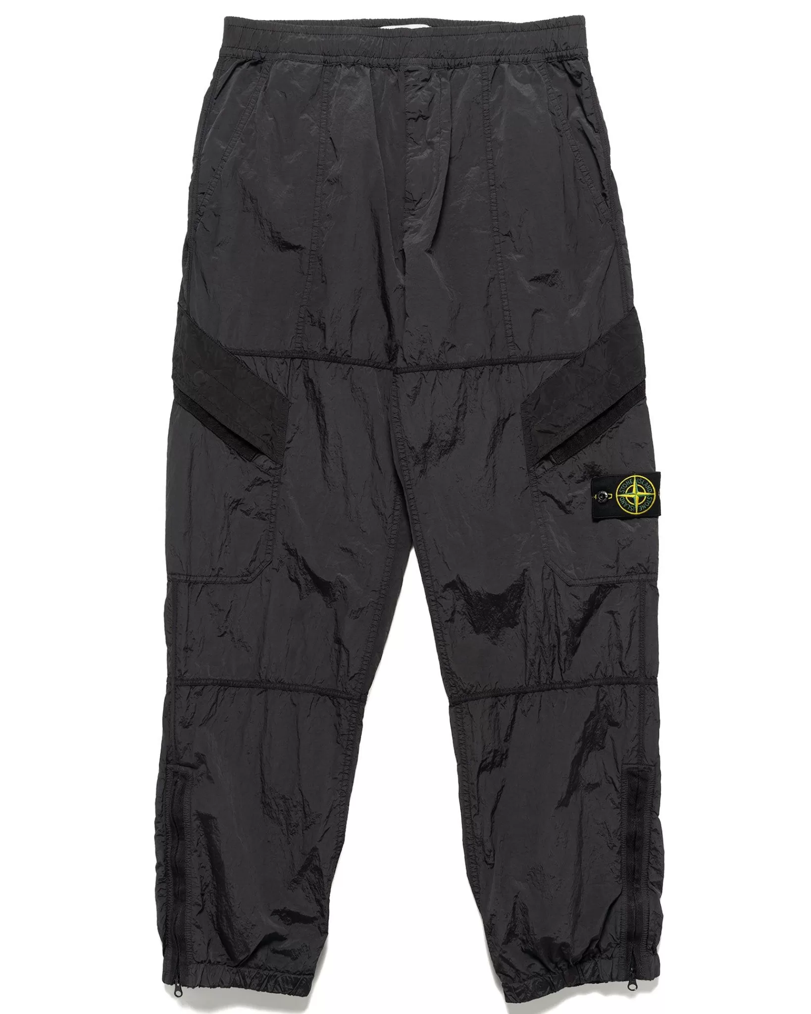 Nylon Metal In Econyl® Regenerated Nylon Loose Fit Cargo Pants Charcoal*Stone Island Cheap