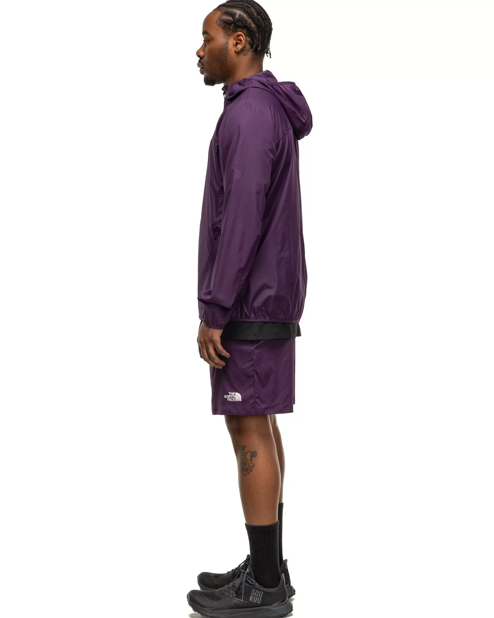 X Undercover Soukuu Trail Run Utility 2-In-1 Shorts Purple Pennant*The North Face Online